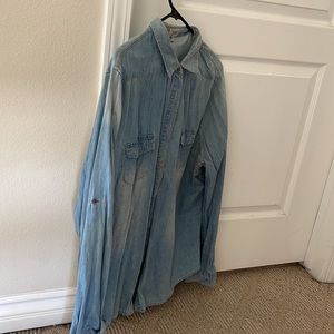 Super cute denim shirt 👕
